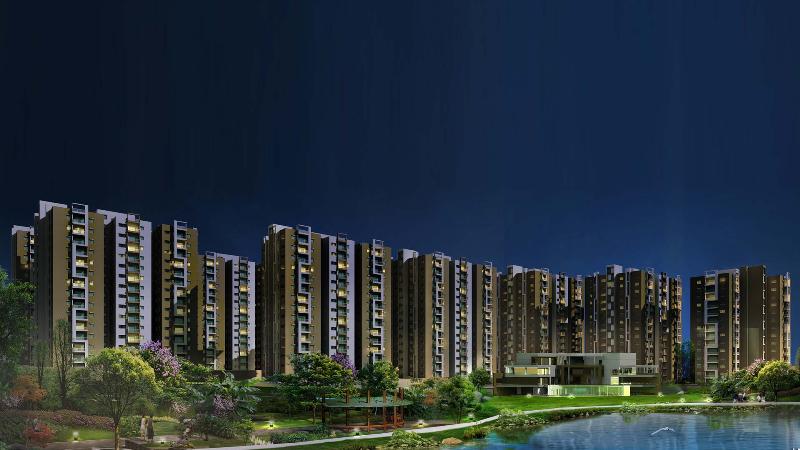 Aparna Hill Park Lake Breeze Image